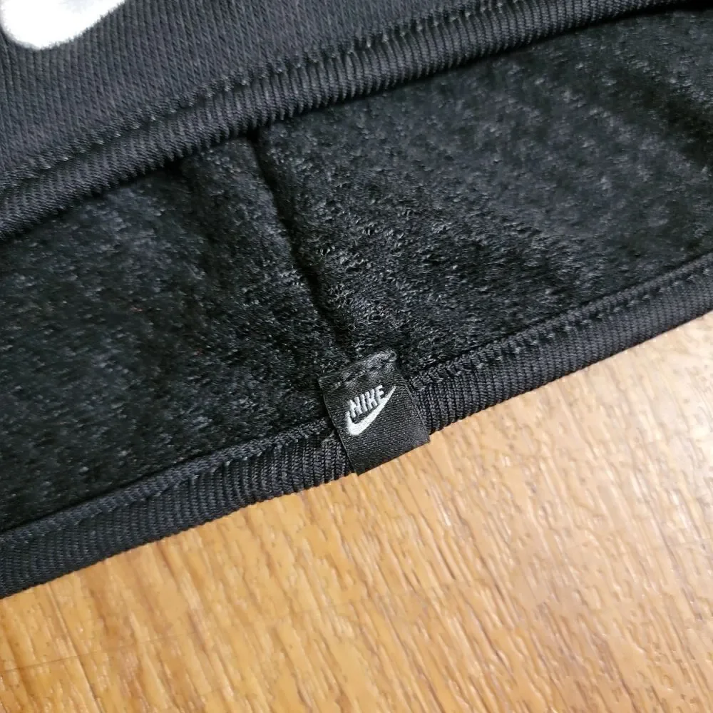 Nike Tech Fleece Reversible Headband Black White Sportswear NSW Logo Elastic OS